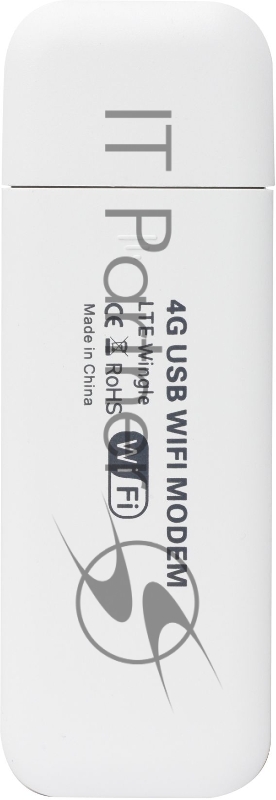 Модем 3G/4G Anydata W150 USB Wi-Fi Firewall +Router внешний белый
