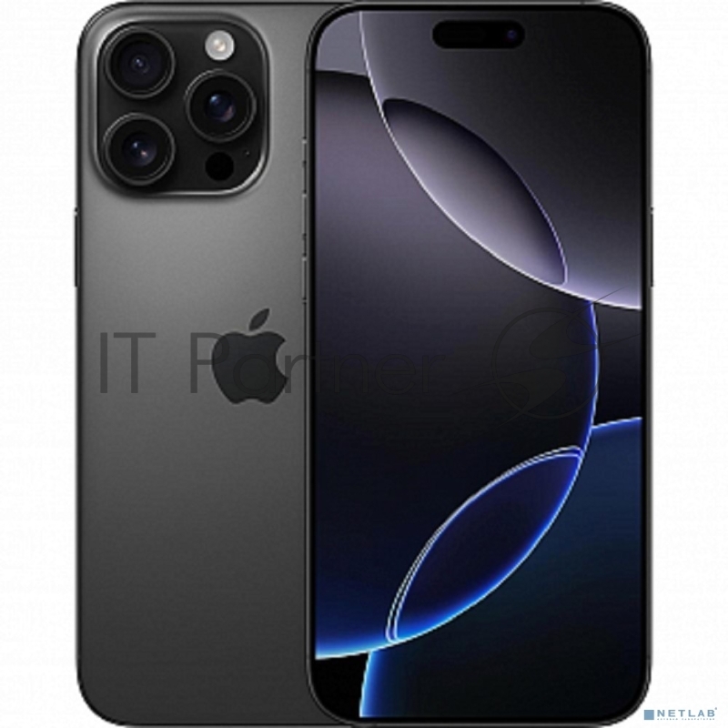 Смартфон Apple iPhone 16 Pro, 8/256Gb, черный титан