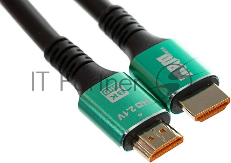 Кабель аудио-видео Premier 12392 HDMI (m)/HDMI (m) 3м. позолоч.конт. черный