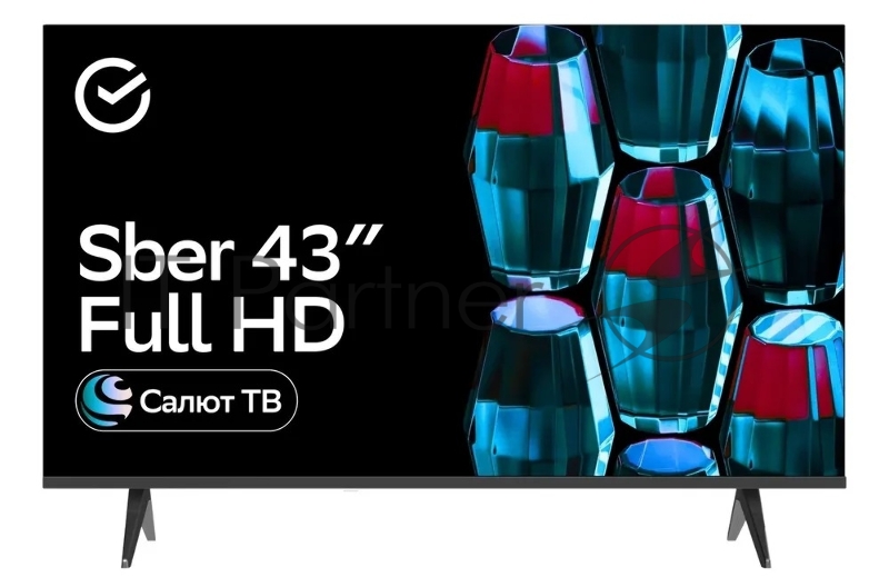 Телевизор Sber 43F2139B черный