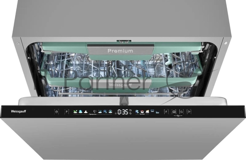 Встраиваемая посудомоечная машина Weissgauff BDW 6140 Real Touch DC Inverter Timer Floor