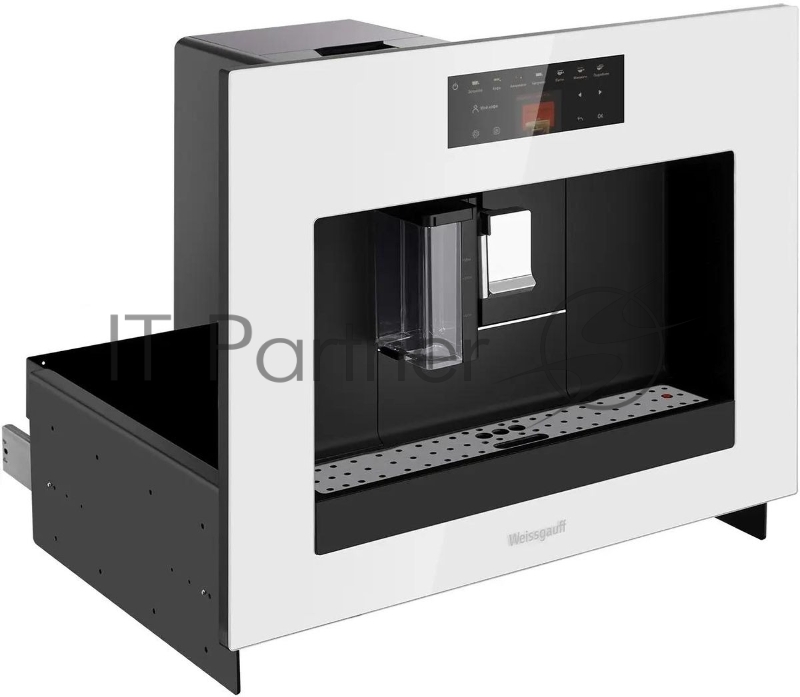 Кофемашина Weissgauff WCMI-572, Touch Cappuccino, 1400Вт, белый/черный