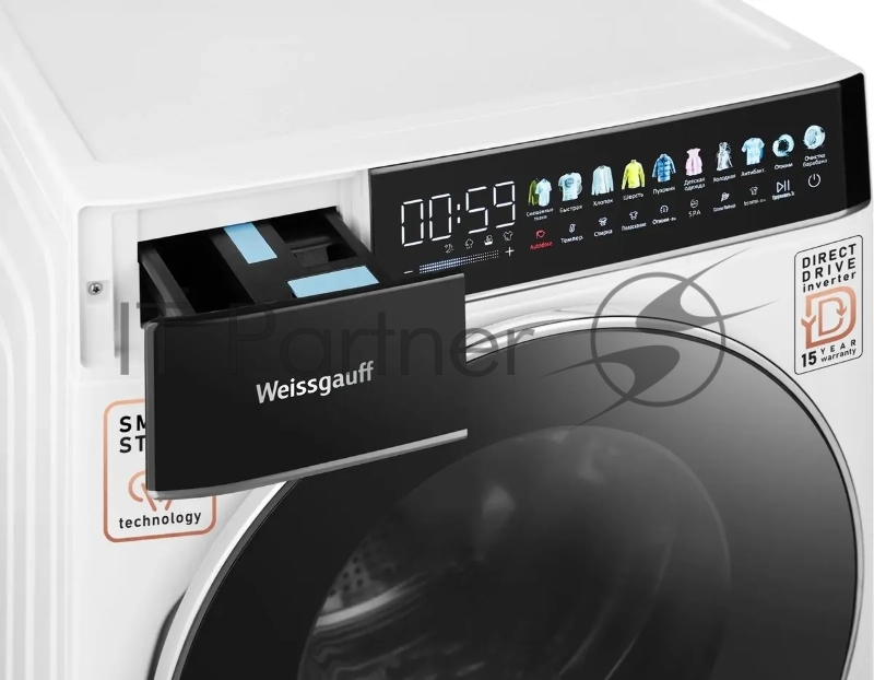 Стиральная машина Weissgauff WM 58411 Premium класс: A+++ загр.фронтальная макс.:11кг белый