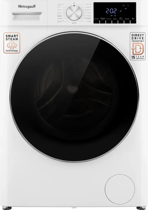 Стиральная машина Weissgauff WMD 58411 класс: B загр.фронтальная макс.:11кг (с сушкой) белый