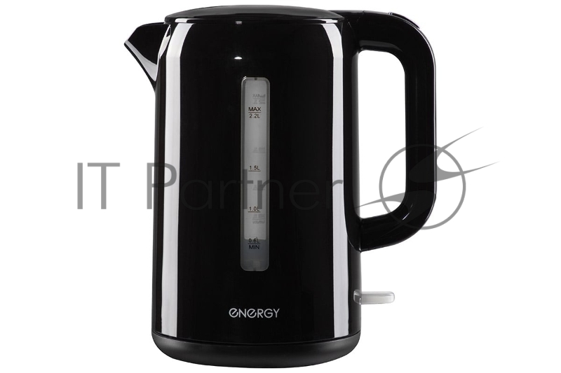 Чайник электрический Energy E-225 2.2л, пластик, черный