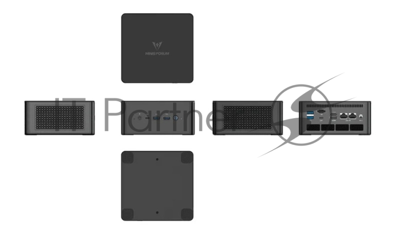 Мини ПК Minisforum UM890Pro/32GB+1TB (AMD R9 8945HS) 32GB+1TB, AMD Radeon780M, Win11 Pro