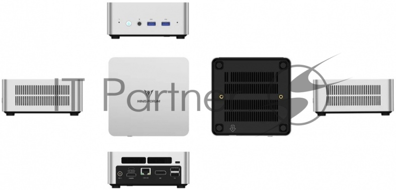 Мини ПК Minisforum UN1290/16GB+1TB (i9-12900H) 16GB+1TB, Intel Graphics, Win11 Pro