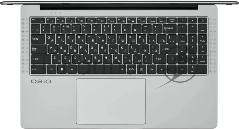 Ноутбук Osio FocusLine F160i-001 Core i3 1115G4 8Gb SSD512Gb Intel UHD Graphics 16.1 IPS FHD (1920x1080) без ОС grey WiFi BT Cam 6000mAh