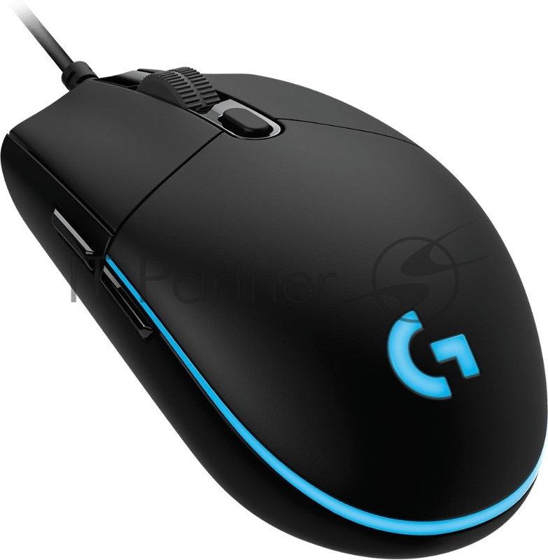 Мышь Logitech G PRO Hero черный оптическая (25600dpi) USB (5but)