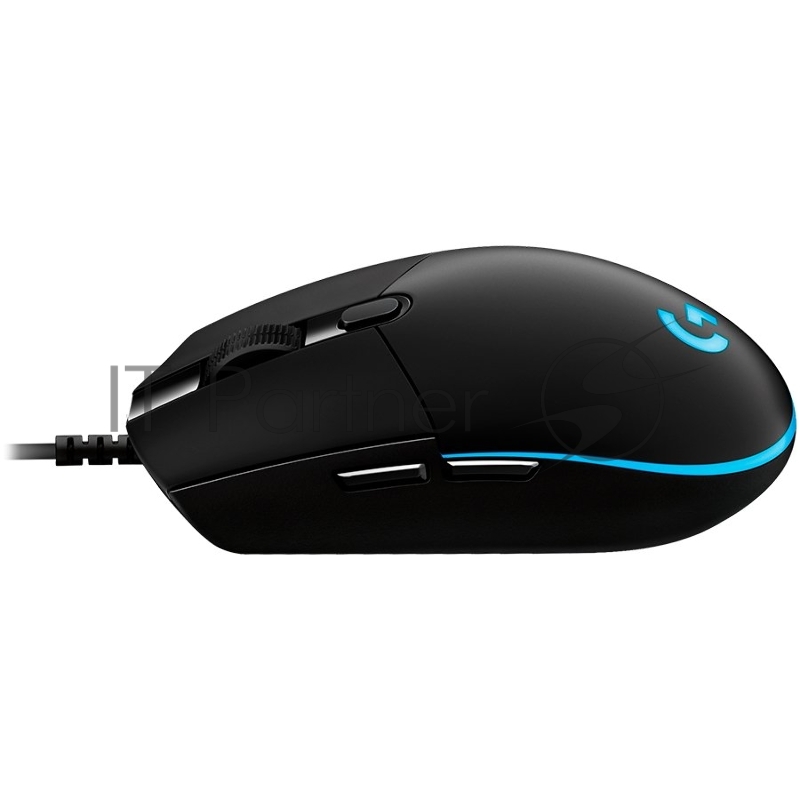 Мышь Logitech G PRO Hero черный оптическая (25600dpi) USB (5but)