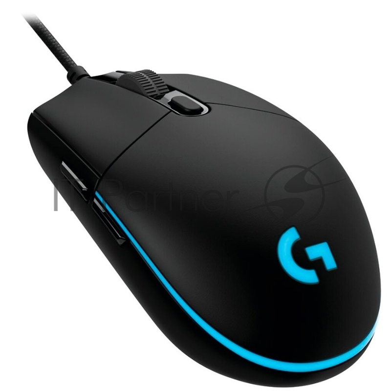 Мышь Logitech G PRO Hero черный оптическая (25600dpi) USB (5but)
