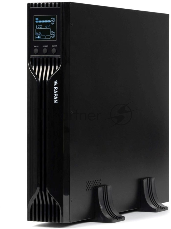 ИБП Бастион RAPAN-UPS 2000-RACK-IN-4X9-E {Line-interactive, 2000ВА/1400Вт, USB, 8х C13, АКБ 2x 9Ah, подкл АКБ блоков} (8959)