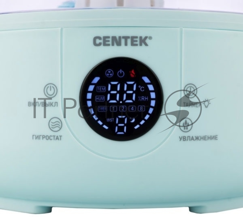 Увлажнитель воздуха Centek CT-5110 30Вт (ультразвуковой) зеленый