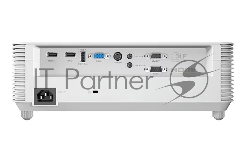 Проектор InFocus IN0024SL DLP, 4000 lm, XGA, 30 000:1, 1.942.16:1, 2xHDMI 1.4, VGA in/out, S-Video, 3.5mm in/out, USB-A, RS-232, лампа 15 000ч.(ECO mode), 10W, 27дБ, 2,6 кг, БЕЛЫЙ