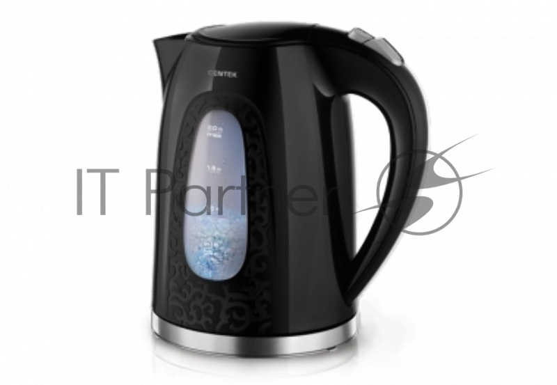 Чайник электрический Centek CT-0041, черн 2л