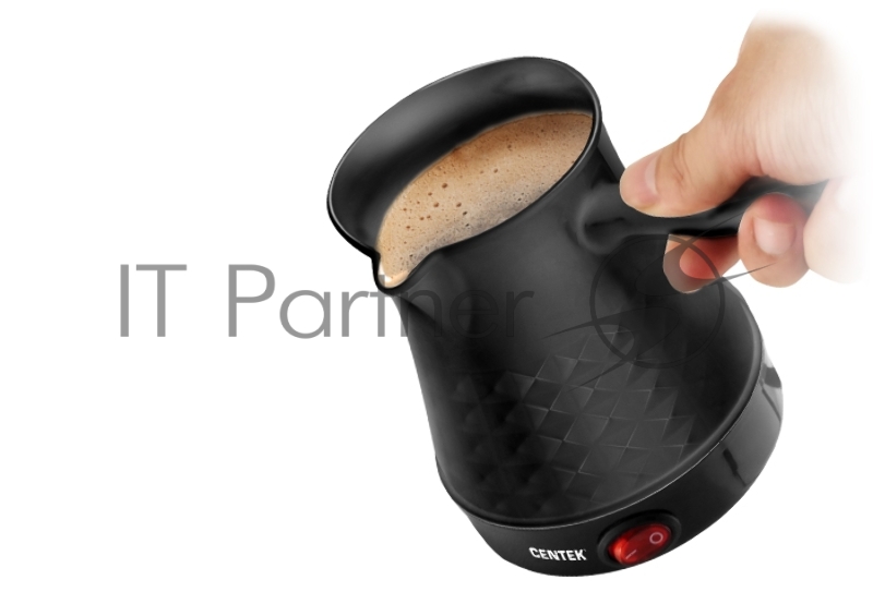 Электрическая турка Centek CT-1097 Black, 200 мл, 1050 Вт.