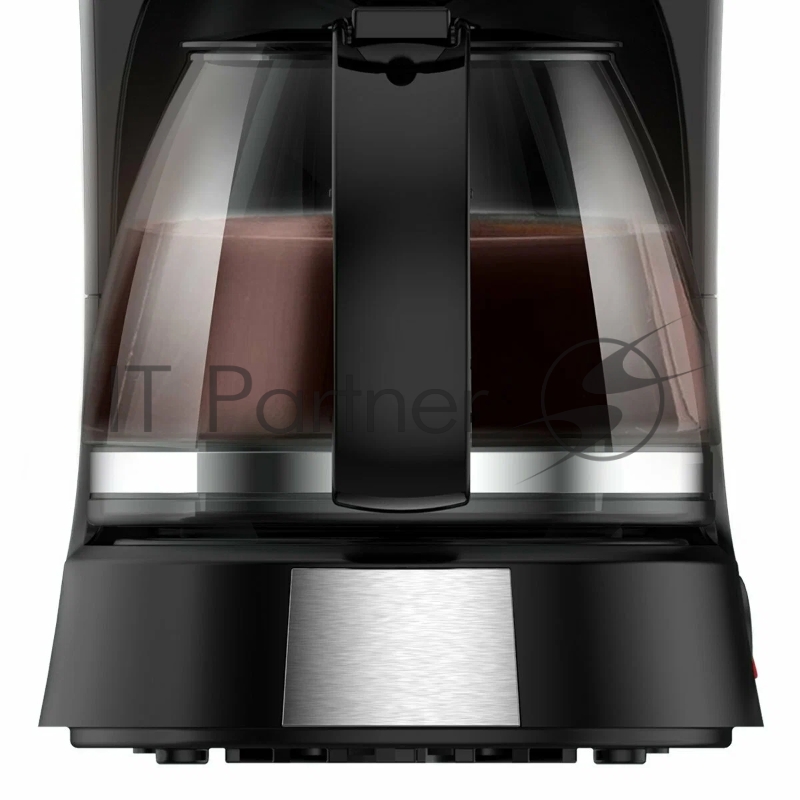 Кофеварка капельная Centek CT-1149 черный/сталь, исп. кофе - молотый, 1.2 л, 980 Вт.