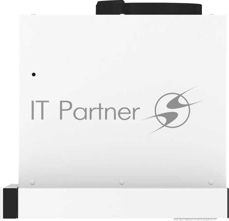 Вытяжка каминная Elikor Интегра GLASS 60П-650-В2Л белый управление: кнопочное (1 мотор)