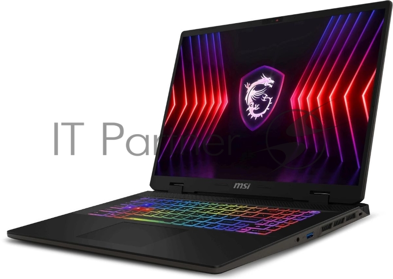Ноутбук MSI Sword 16 HX B14 Core i7 14650HX 16Gb SSD1Tb NVIDIA GeForce RTX4060 8Gb 16 IPS FHD+ (1920x1200) Windows 11 Multi Language grey space WiFi BT Cam