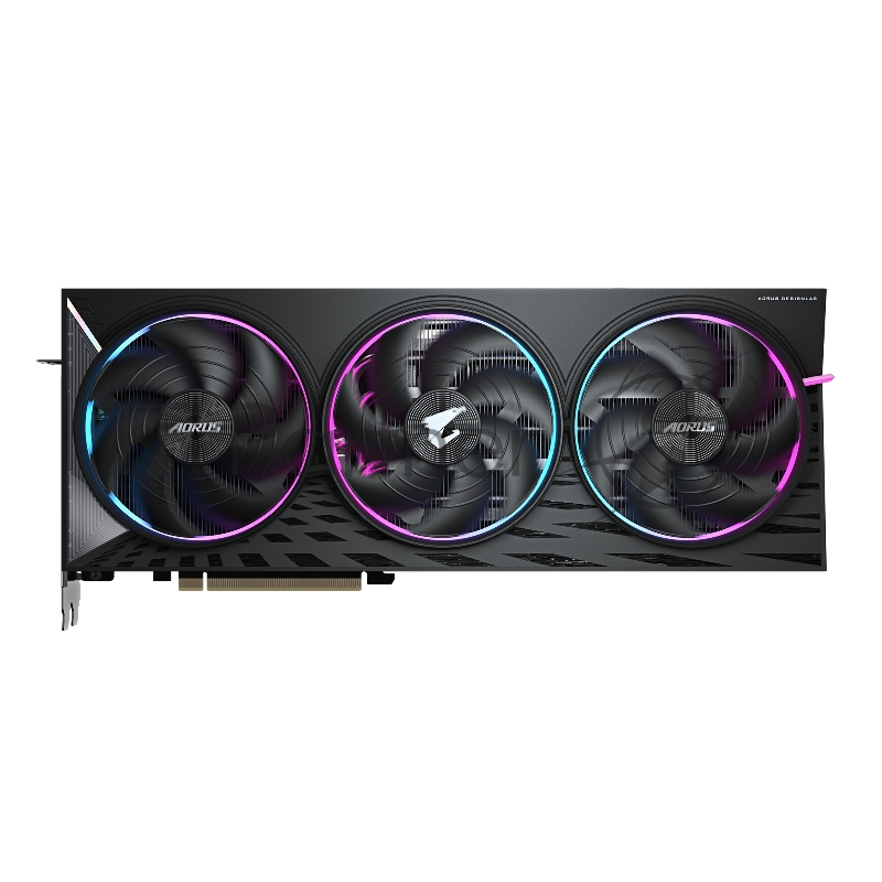 Видеокарта Gigabyte PCI-E GV-R9070XT AORUS E-16GD 1.0 AMD Radeon RX 9070XT 16Gb 256bit GDDR6 2175/20000 HDMIx2 DPx2 HDCP Ret