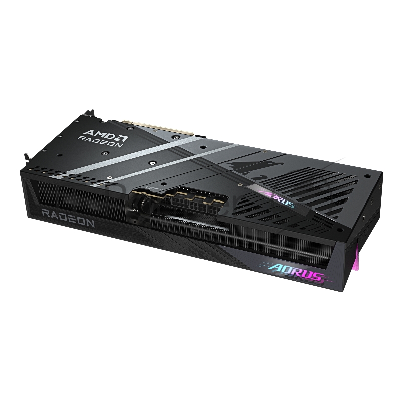 Видеокарта Gigabyte PCI-E GV-R9070XT AORUS E-16GD 1.0 AMD Radeon RX 9070XT 16Gb 256bit GDDR6 2175/20000 HDMIx2 DPx2 HDCP Ret