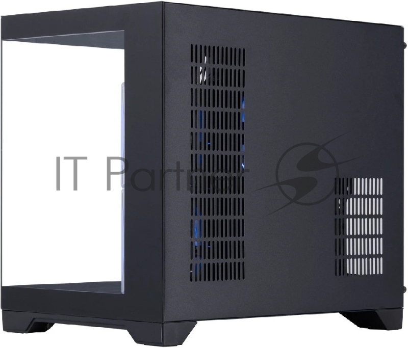 Корпус 1STPLAYER MEGAVIEW MV6-TP ARGB Black / mATX / 3x120mm ARGB fans / MV6-TP-BK-2FC7R-1FC7