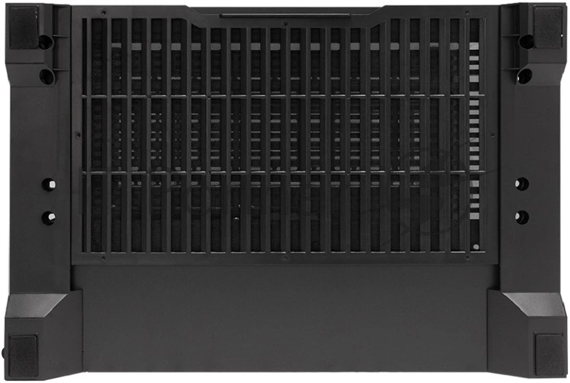 Корпус 1STPLAYER MEGAVIEW MV6-TP ARGB Black / mATX / 3x120mm ARGB fans / MV6-TP-BK-2FC7R-1FC7