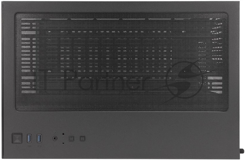 Корпус 1STPLAYER MEGAVIEW MV6-TP ARGB Black / mATX / 3x120mm ARGB fans / MV6-TP-BK-2FC7R-1FC7