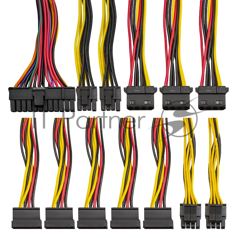 Блок питания 700W ExeGate UN700 (ATX, 12cm fan, 24pin, 2x(4+4)pin, 2xPCI-E, 5xSATA, 3xIDE)