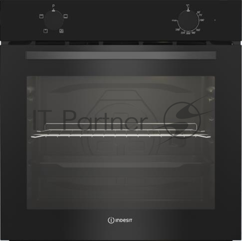 Духовой шкаф электрический Indesit IFE 2420 BL черный