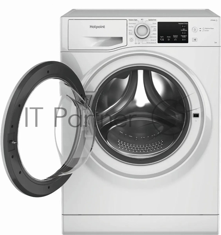 Стиральная машина HOTPOINT NSB 7225 WV RU (869991644670) белый, загр. фронтальная макс.: 7 кг 1200 об/мин класс: А+++