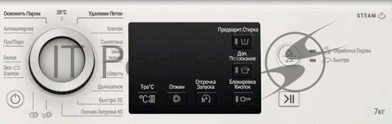 Стиральная машина HOTPOINT NSB 7225 WV RU (869991644670) белый, загр. фронтальная макс.: 7 кг 1200 об/мин класс: А+++
