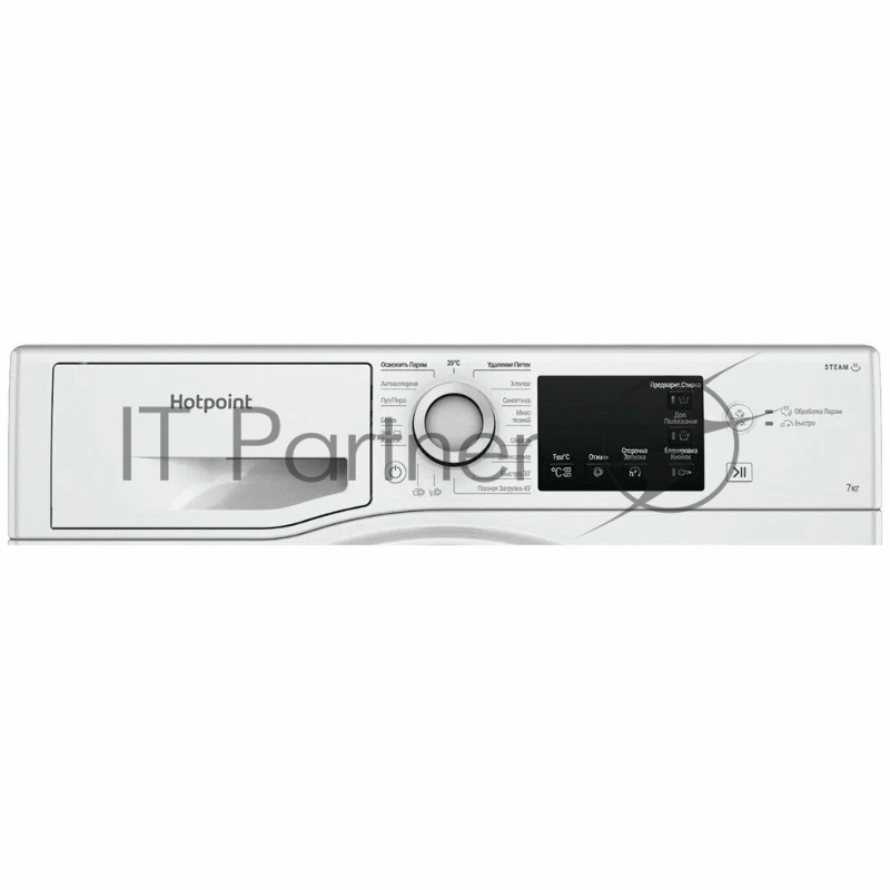 Стиральная машина HOTPOINT NSB 7225 WV RU (869991644670) белый, загр. фронтальная макс.: 7 кг 1200 об/мин класс: А+++