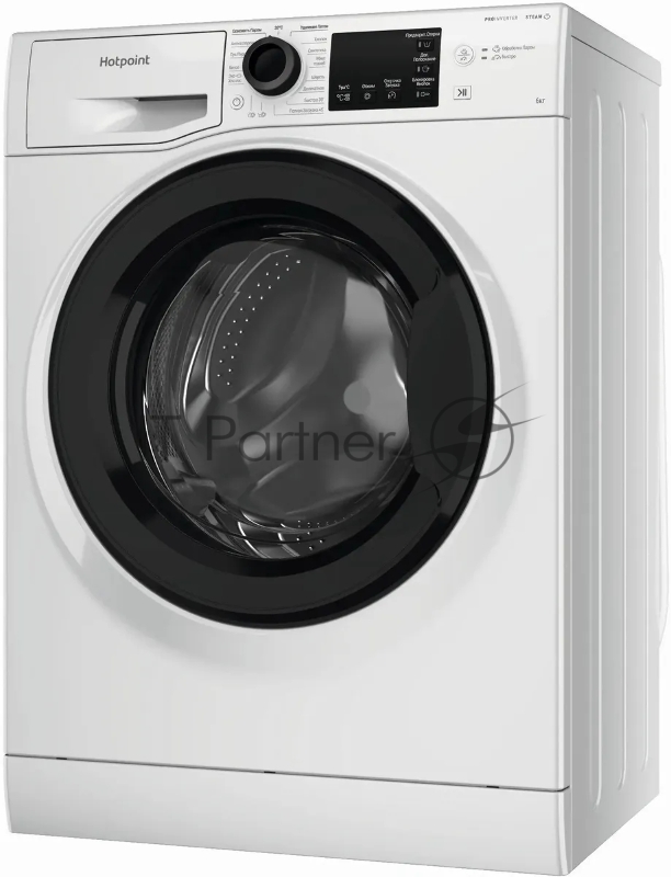Стиральная машина HOTPOINT NSB 6039 K VE RU (869991652890) белый, загр. фронтальная макс.: 6 кг 1000 об/мин класс: А