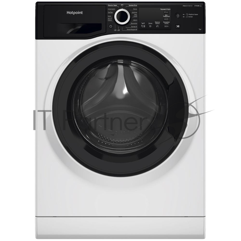 Стиральная машина HOTPOINT NSB 7239 ZK VE RU белый, загр. фронтальная макс.: 7 кг 1200 об/мин класс: А