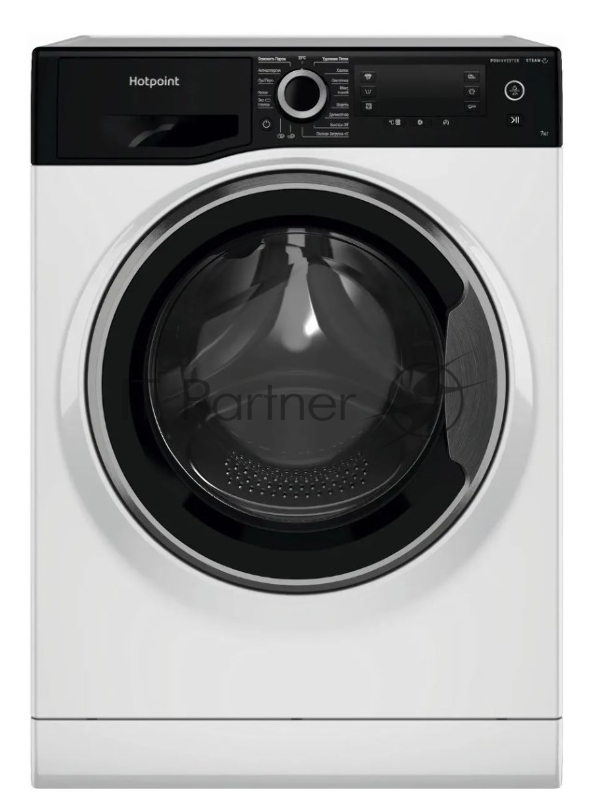 Стиральная машина HOTPOINT NSD 7239 ZS VE RU (869991644390) белый, загр. фронтальная макс.: 7 кг 1200 об/мин класс: А