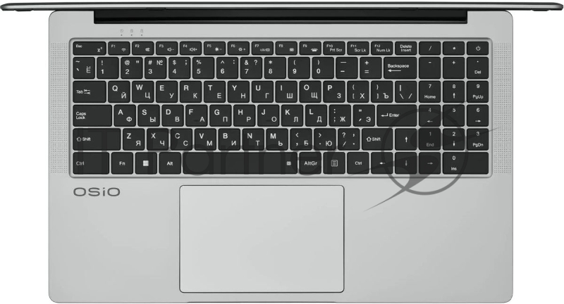 Ноутбук Osio FocusLine F160a-002 Ryzen 5 5500U 16Gb SSD512Gb AMD Radeon 16.1 IPS FHD (1920x1080) Windows 11 Home grey WiFi BT Cam 6000mAh