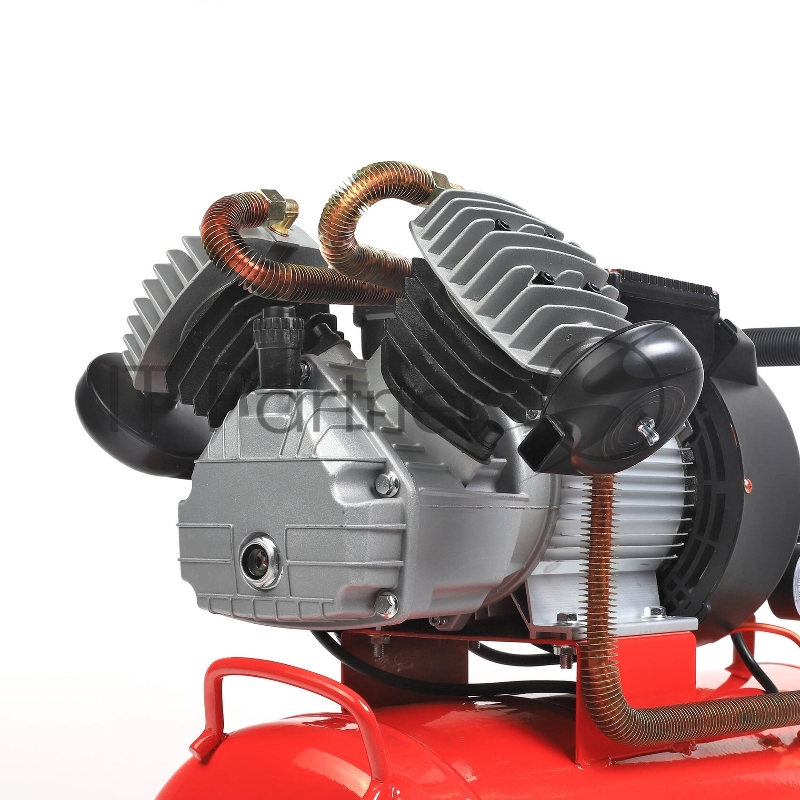 Компрессор Победа поршневой масляный КМ 50-400, 400 л/мин, 8 бар, 2200 Вт, 50 л, быстросъемный 1/4