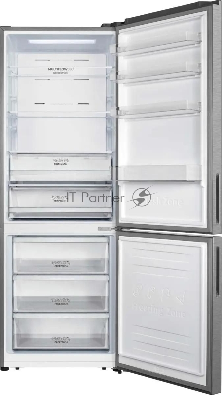 Холодильник Gorenje NRK720EAXL4 2-хкамерн. серый инвертер