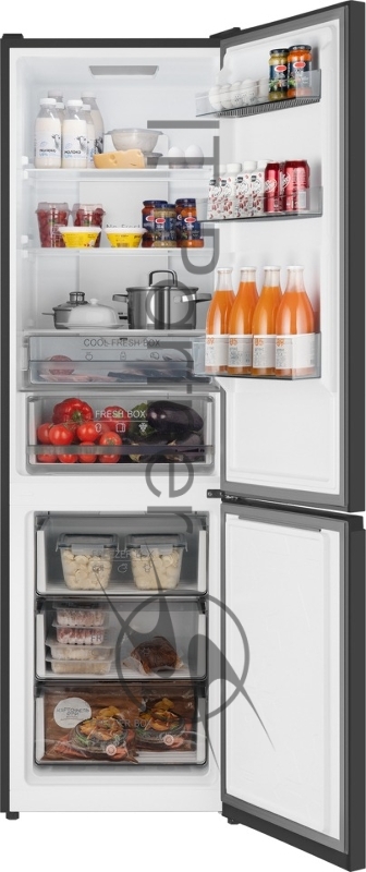 Холодильник Weissgauff WRK 2000 Total NoFrost Inverter Dark Grey