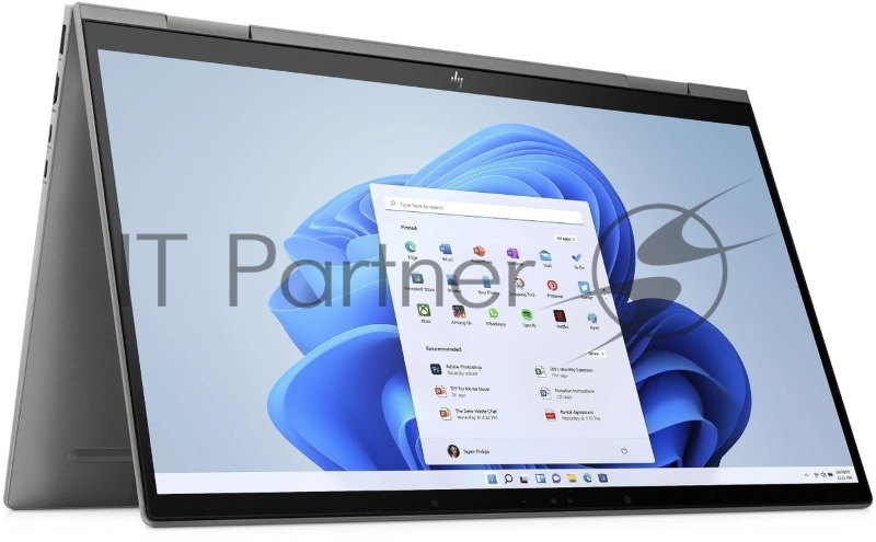 Ноутбук/ HP Envy x360 15.6(1920x1200 IPS)/Touch/Intel Core i5 1335U(1.3Ghz)/8192Mb/512PCISSD Graphics/Cam/BT/WiFi/68WHr/war 1y/1.88kg/Win11Home