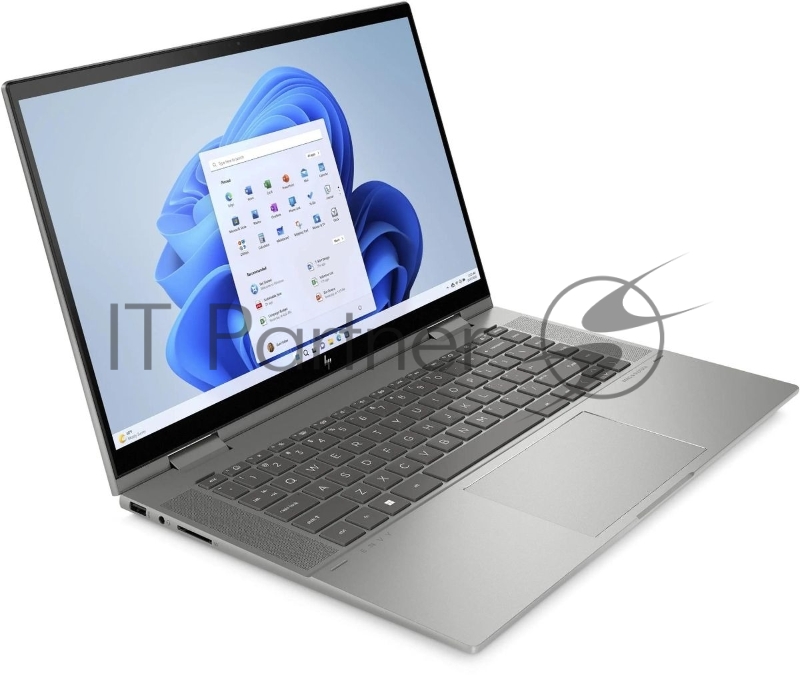 Ноутбук/ HP Envy x360 15.6(1920x1200 IPS)/Touch/Intel Core i5 1335U(1.3Ghz)/8192Mb/512PCISSD Graphics/Cam/BT/WiFi/68WHr/war 1y/1.88kg/Win11Home
