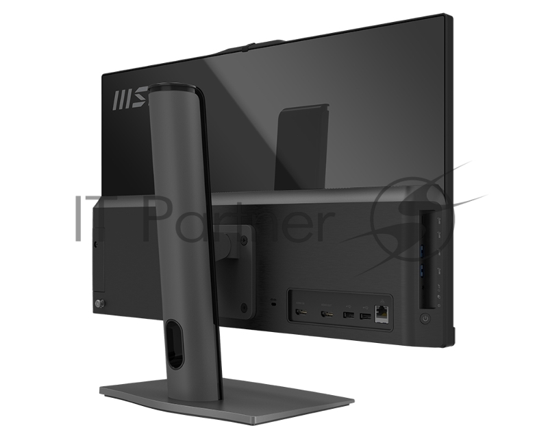 Моноблок/ MSI Modern AM242P 1M-1031XRU 23.8(1920x1080 (матовый) IPS)/Intel Core 5 120U(1.4Ghz)/8192Mb/512PCISSDG Graphics/Cam/BT/WiFi/war 1y/4.65kg/Black/noOS + Wireless KB+M