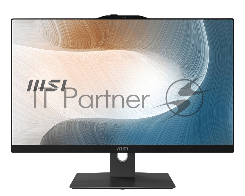 Моноблок/ MSI Modern AM242P 1M-1031XRU 23.8(1920x1080 (матовый) IPS)/Intel Core 5 120U(1.4Ghz)/8192Mb/512PCISSDG Graphics/Cam/BT/WiFi/war 1y/4.65kg/Black/noOS + Wireless KB+M