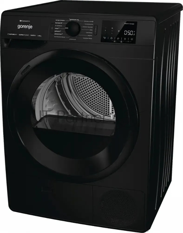 Сушильная машина Gorenje DPNE92GNLWIFI/BC кл.энер.:A++ макс.загр.:9кг черный