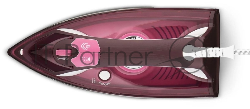 Утюг Vitek Luxure 1215-VT-03 2400Вт бордовый/белый