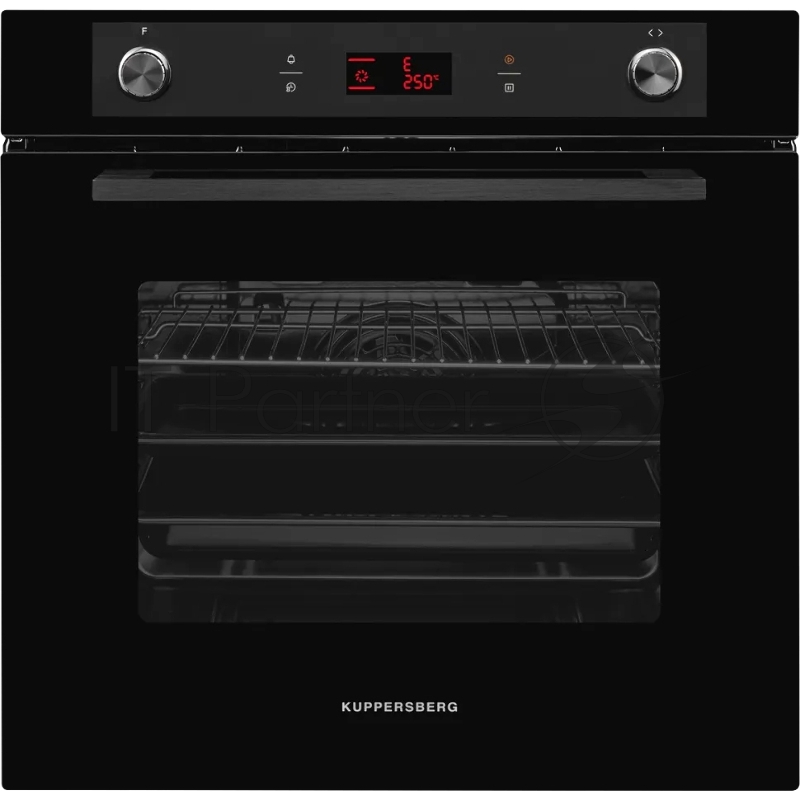 Встраиваемый духовой шкаф Kuppersberg HM 639 Black 60 см, 70 л, 9 режимов, гидролизная очистка, черный