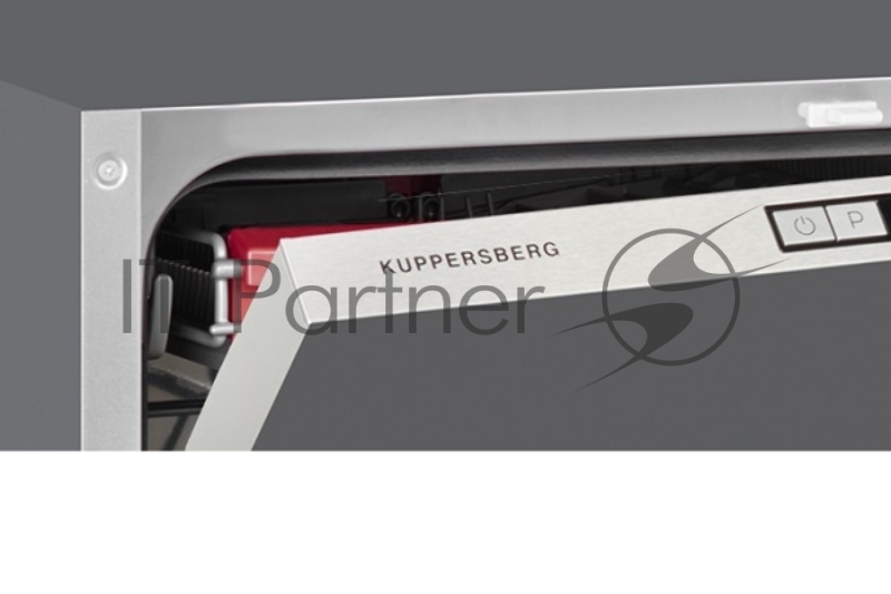 Встраиваемая посудомоечная машина Kuppersberg GLM 6080 Полноразмерная, 60 см, 14 комплектов, 7 программ, внутреннее освещение, автоматическое открывание дверцы, 3 корзины, луч на полу, уровень шума 49 дБ, А+++