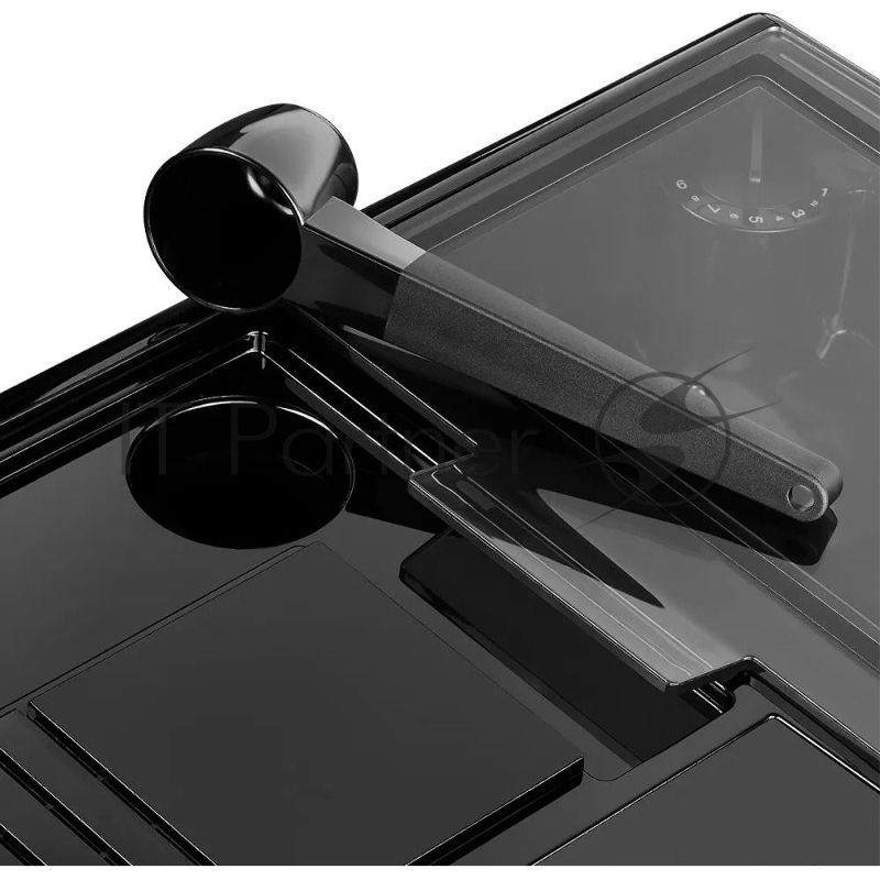 Встраиваемая кофемашина KUPPERSBERG KCM 183 Black High-Tech, контейнер для молока, 9 уровней помола, автоматическое выключение, сенсорное управление, капучинатор (автоматический), макс. давление 19 бар, объем контейнера для зерен 200 гр, объем емкост