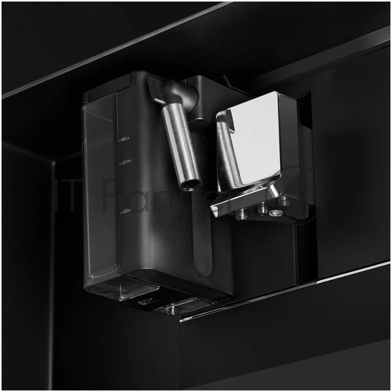 Встраиваемая кофемашина KUPPERSBERG KCM 183 Black High-Tech, контейнер для молока, 9 уровней помола, автоматическое выключение, сенсорное управление, капучинатор (автоматический), макс. давление 19 бар, объем контейнера для зерен 200 гр, объем емкост